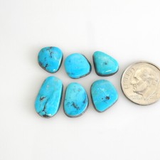 Natural Morenci Turquoise cabochons cabs Gemstones gems stones m340