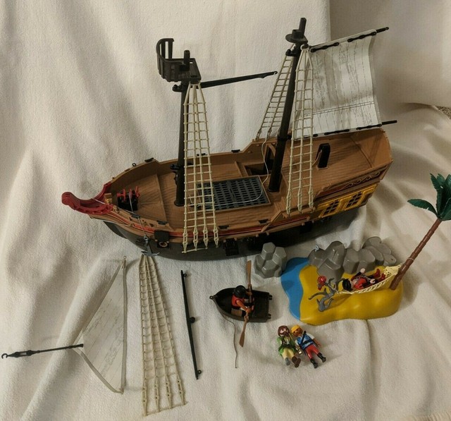 playmobil pirate ship 123