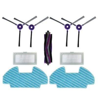 Robot Vacuum Side Brushes Main Brush Replacement Part Mop Cloth Vacuum Filter