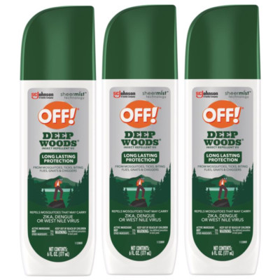 3 ~ OFF! Deep Woods Insect Repellent Liquid For Gnats/Mosquitoes/Ticks 6 oz