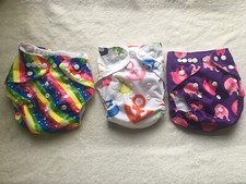 AlvaBaby Adjustable Reusable Diapers NEW J131 N2C