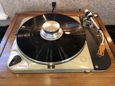 Thorens TD 124 Turntable SME 9" Tonearm 78/45/33 rpm Custom Platter Wood Plinth