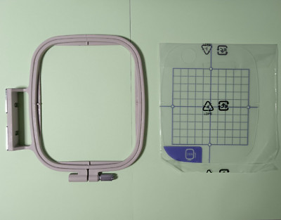 ** Brother Stickrahmen 100x100mm EF83 B-Ware Zubehör Handarbeit Nähen Hobby