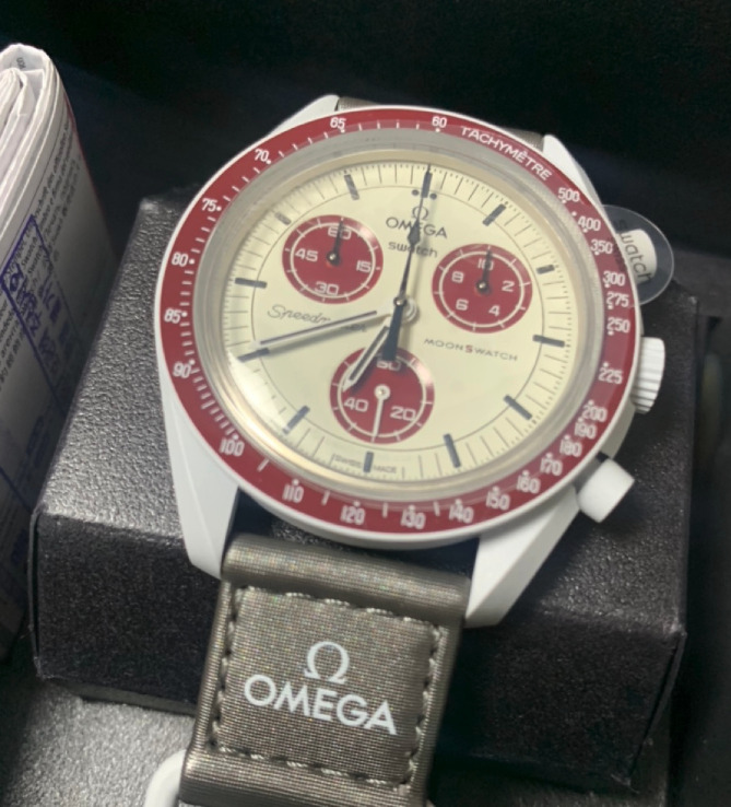 Swatch x Omega Bioceramic MoonSwatch Mission To The Pluto SO33M101 / Fast  Ship