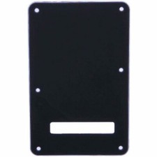 ALL PARTS ELECTRIC GUITAR SPRING COVER PLATE - BLACK - PG-0557-033 ACCESS