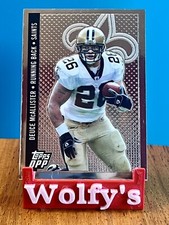 2006 Topps Draft Picks and Prospects Chrome #91 Deuce McAllister Black Refractor