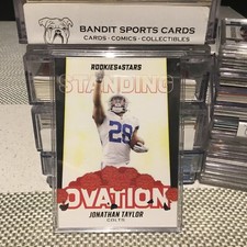 2021 Rookies Stars Jonathan Taylor STANDING OVATION card #SO-15