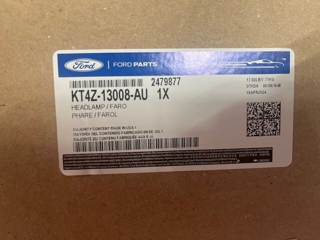 headlights assembly oem