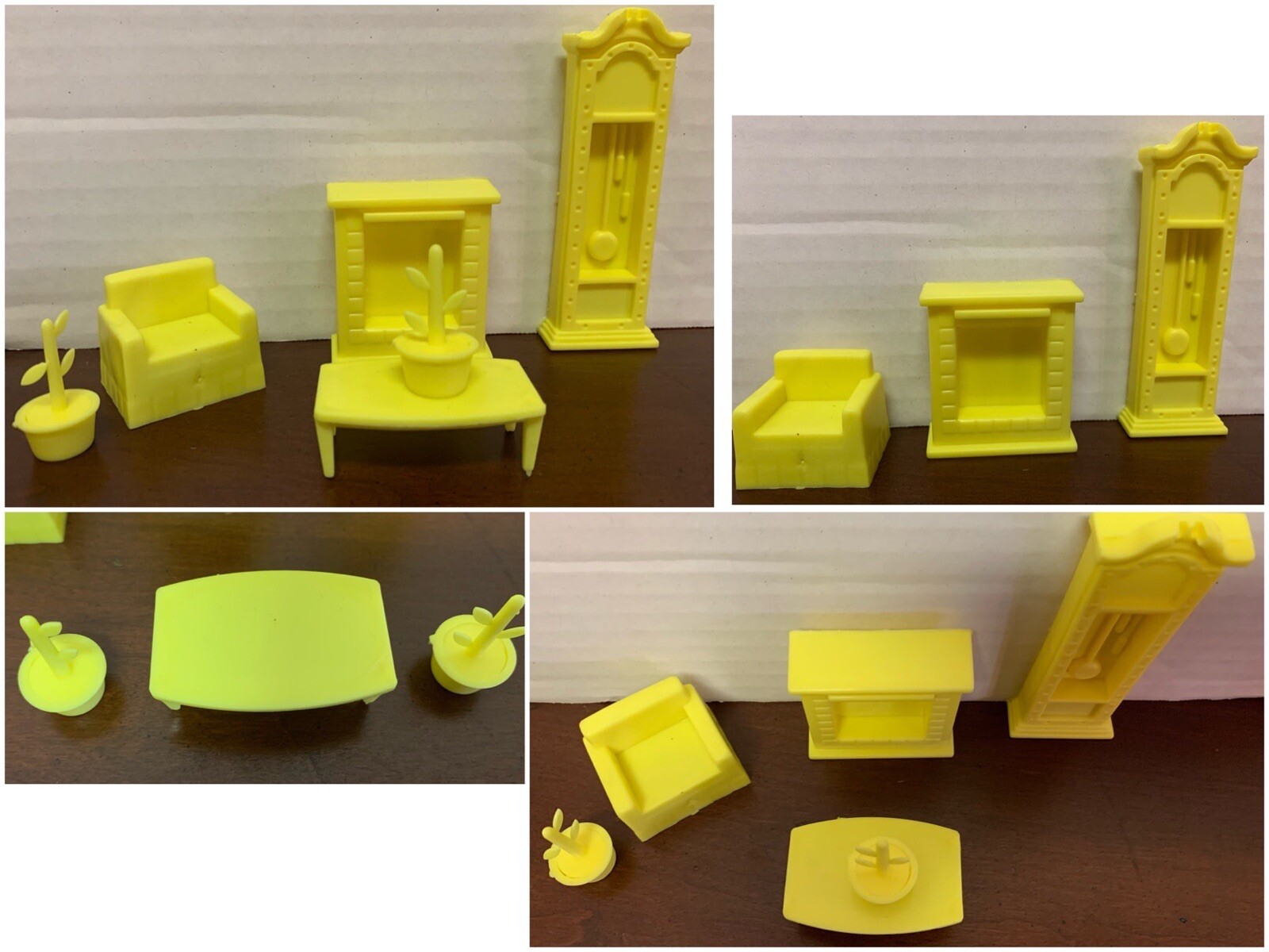 41 Piece Lot of Vintage Dollhouse Furniture eBay