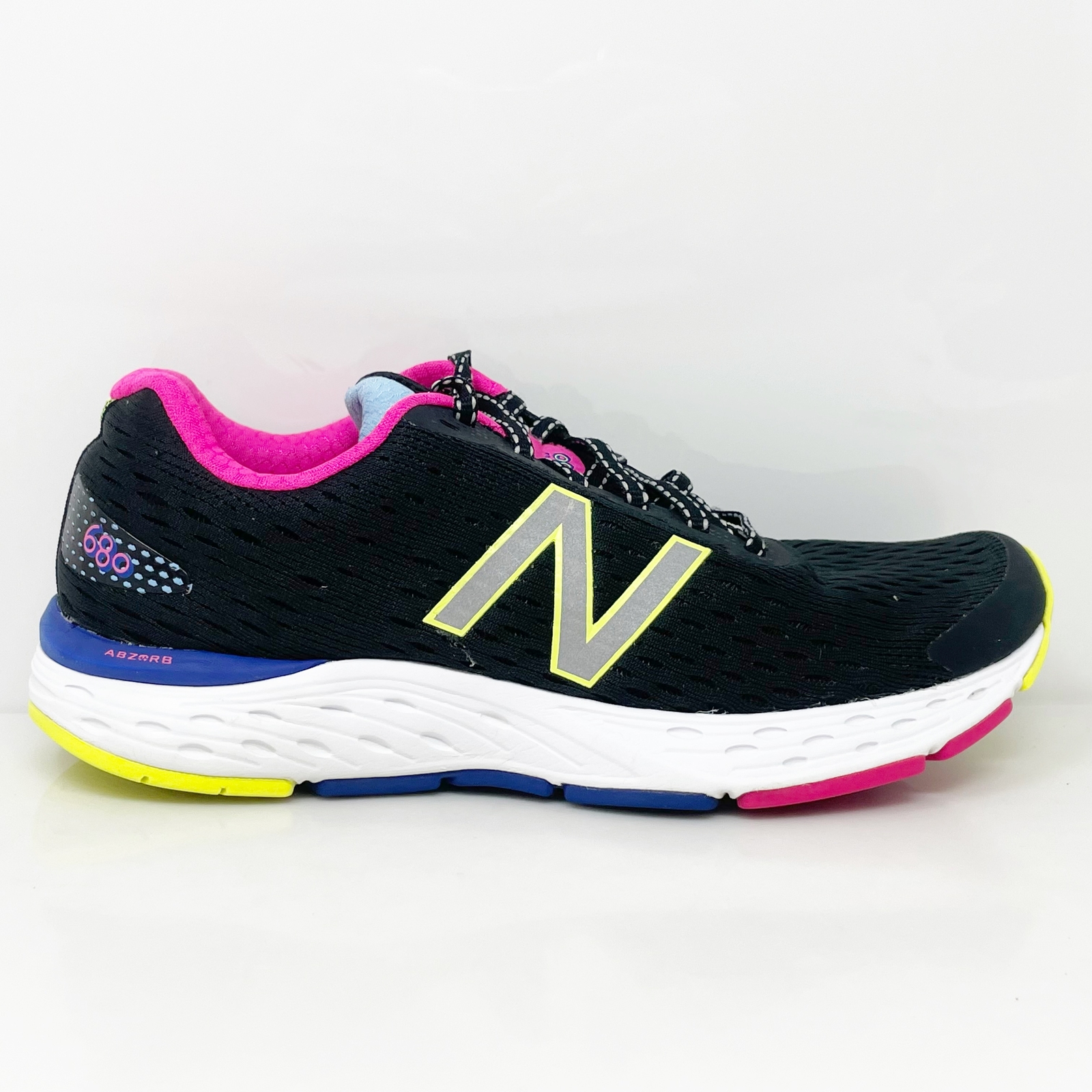 New Balance Womens 680 V6 W680SD6 Black Running Shoes… Gem