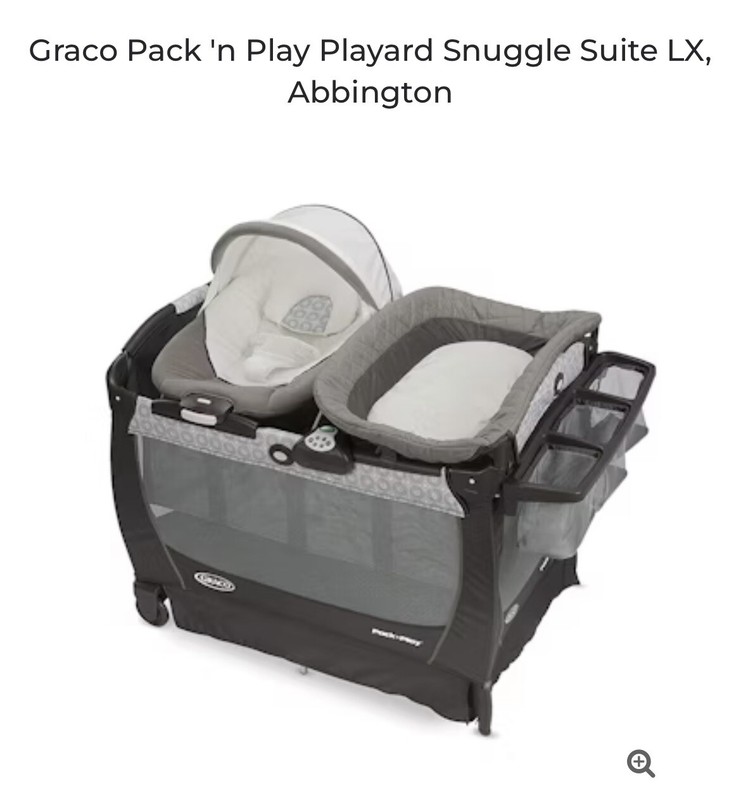 Graco Pack ‘n Play Play Yard, Changer, Bouncer, Baby Bed.