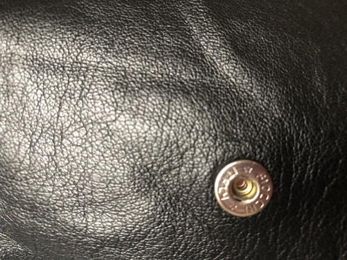 Bolso de Mano Fontanelli Cuero Negro Hecho en Italia Calidad Superior Plegable de Viaje - Imagen 9 de 12