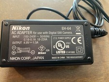 Original Nikon EH-64 Digital Camera AC Power Adapter
