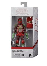 Star Wars Black Series  Scout Trooper Holiday Edition - Walmart Exclusive NEW