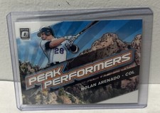 Nolan Arenado 2019 Donruss Optic Baseball - Peak Performers - Colorado Rockies