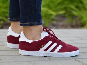 red adidas gazelle junior