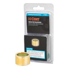 CURT 21201 Trailer Ball Reducer Bushing (From 1-1/4" to 1" Stem, Packaged)