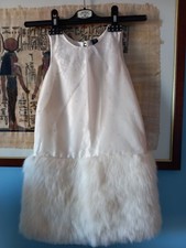 Vestitino elegante bianco bambina 5 anni Gap