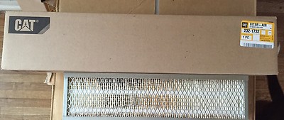 Lot of 5: Caterpillar air filter #232-1732 CAT filter 15'' X 4'' X 2 3/4''