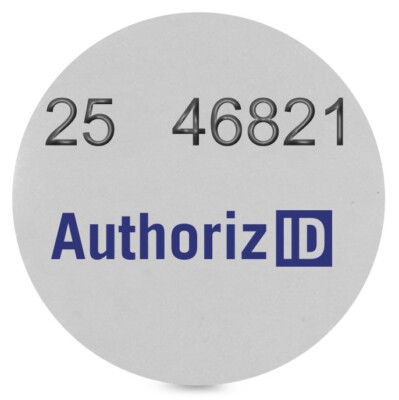 100 RFID Proximity Adhesive Tags 26 Bit Wiegand H10301 Keyless 125 kHz--White
