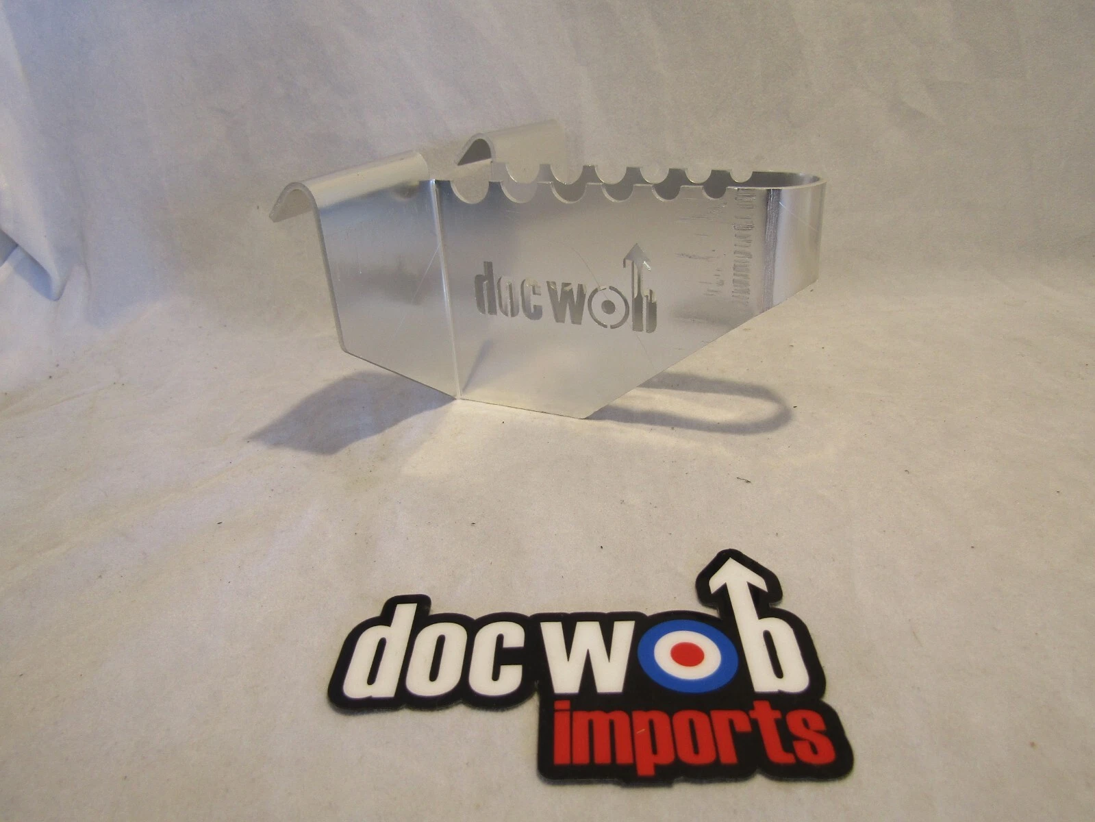DOCWOB alloy t bar holder/hanger for tool box mounting SILVER  RM4106