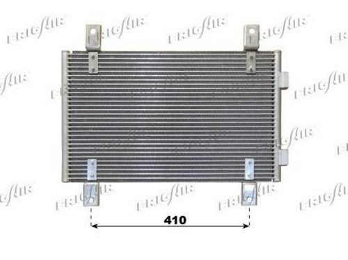 Frigair 0804.2066 Condensatore Auto Compatibile Con Fiat 500 (tutti I Modelli Dal 2007), Qualità Pari All'originale, Installazione Garantita