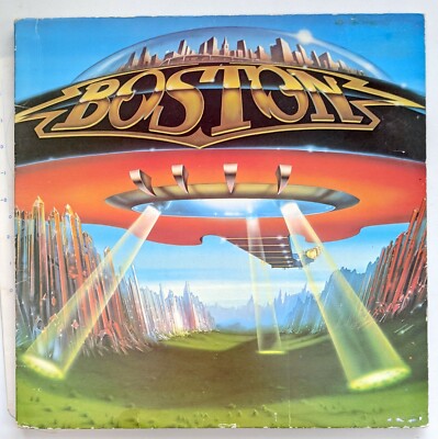 Boston-Don t Look Back-LP Vinyl Record 1978  UK pressing VG+ used