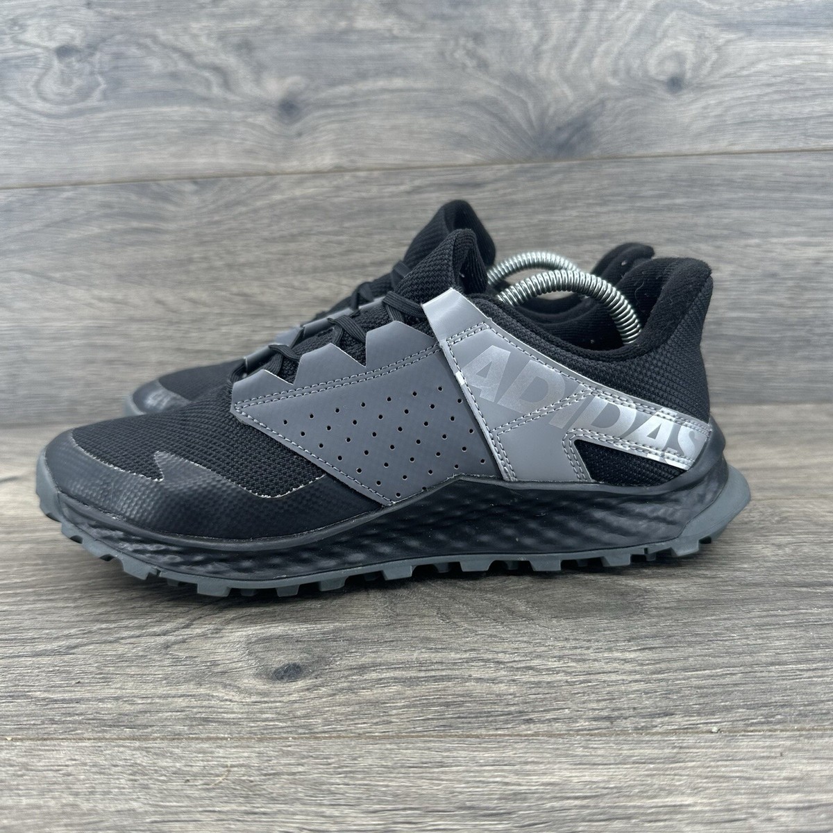 Adidas Vigor Bounce Shoes Size Black Gray B42320 Athletic Lace