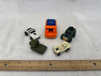 Transformers Lot of 5 vintage vehicles Dune Buggy Flak Gong Wideload Tailgate