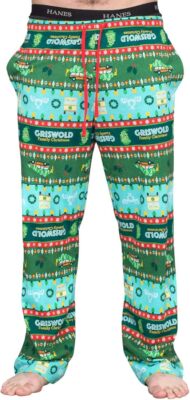 Lampoon's Griswold Family Christmas Vacation Fair isle Cosplay Lounge Pants