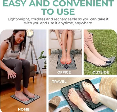 NEW EMS Foot Massager Nooro Neuropathy Feet for Circulation and Pain Relief US | eBay