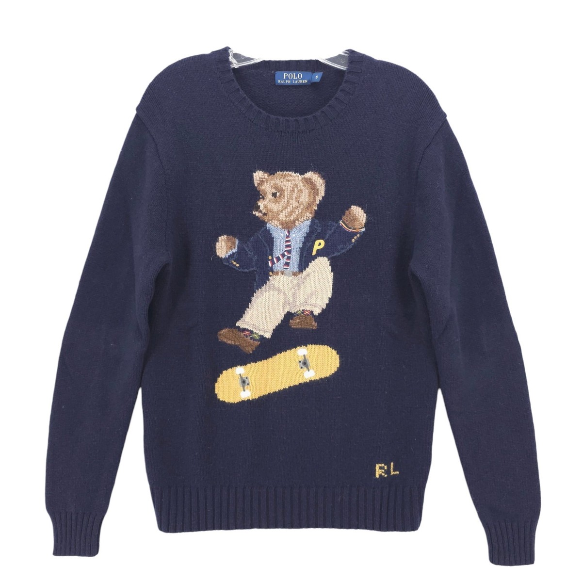 Teddy Bear Skate Polo Bear Sweater RALPH LAUREN X Palace