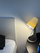 IKEA Modern Grey/White Table Lamp,included 3 compatible light bulbs