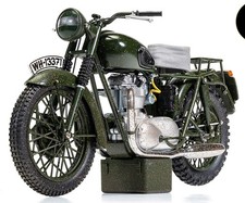 Corgi Triumph TR6 Trophy Motorcycle The Great Escape with dirty effects CC08501