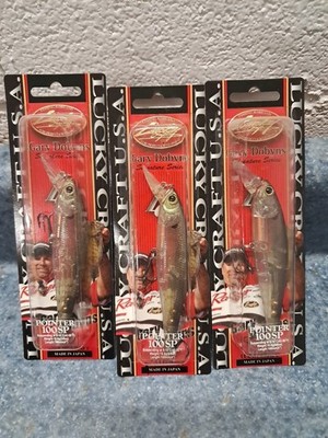 3 LUCKY CRAFT Pointer 100 OGs 5/8oz  100mm Luckycraft Suspending Jerkbait Rare!