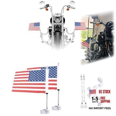 Engine Guard Crash Bar Freeway Bar Pole Holder Mount Bracket Clamp with Silver