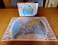 Ravensburger Political World Map 1000 Piece Jigsaw Puzzle 2016 Edition 27 x 20