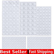 Rubber Feet Adhesive Bumper Pads Self Stick Furniture Buffer Pads for Doors, ...