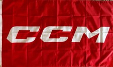 CCM Fahne Eishockey Stock Schlittschuhe Handschuhe Puck Helm