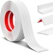 Wall Corner Protector Peel and Stick Wall Molding Trim Flexible Corner Guard Edg