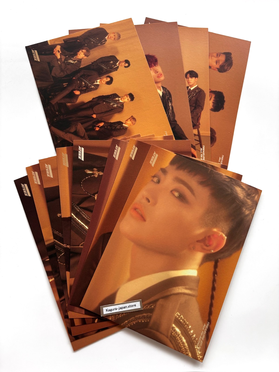 ATEEZ TREASURE EP.FIN All To Action Z ver. Postcard Set of 12 Full