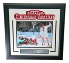 Randy Quaid Signed Framed 10x8 Photo Christmas Vacation Cousin Eddie TRISTAR