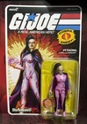 SUPER 7 GI JOE REACTION+ COBRA LA PYTHONA CARTOON COLORS O-RING EXCLUSIVE