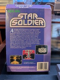 Star Soldier Nintendo NES Complete in Box w box manual