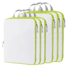 Compression Packing Cubes, 6 Set Packing Cubes for Travel Compression, Lightw...