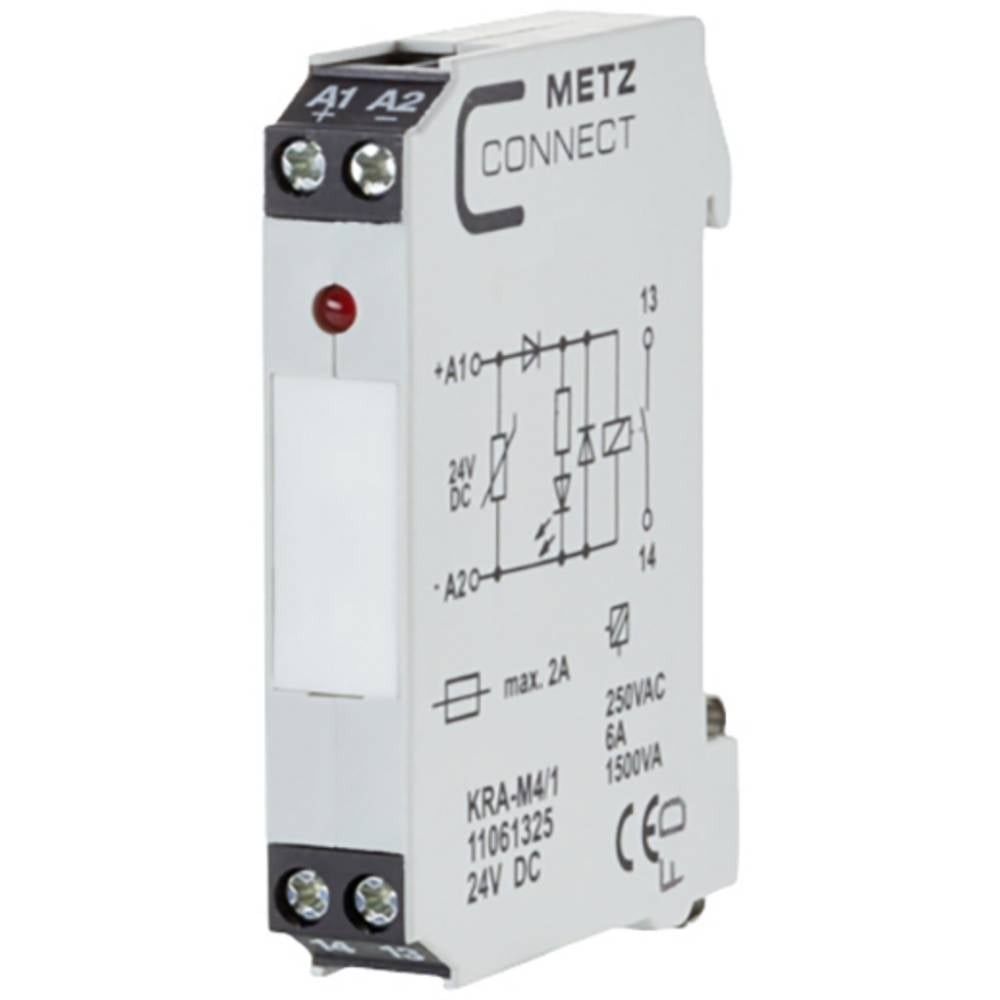 Module de couplage Metz Connect 11061325 24V AC avec 1 contact NO