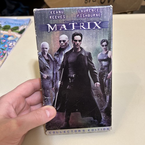 The Matrix Old Stock VHS WB Home Entertainment Watermark