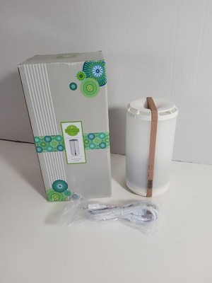  ️ Scentsy Go Portable Fragrance System   White with Rose Gold Band   USB...