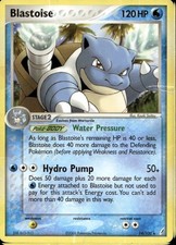 Blastoise 14/100 Non Holo Rare EX Crystal Guardians Pokemon