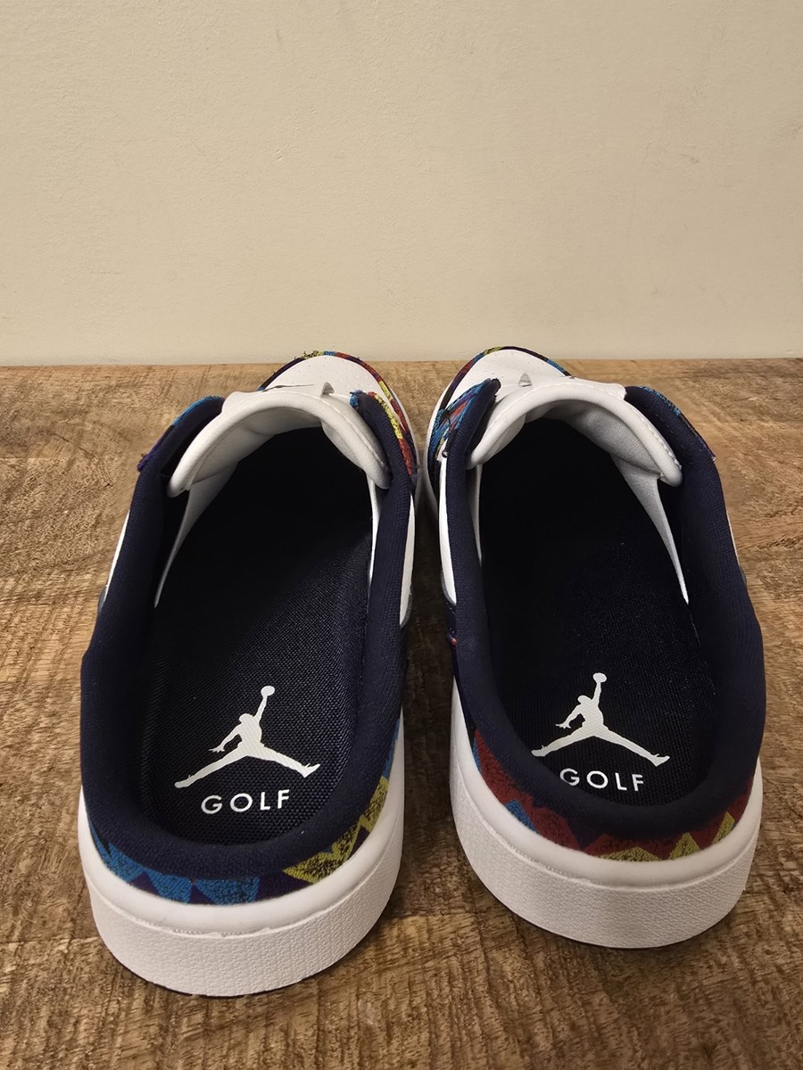 Nike Golf Mens Size 9.5 Air Jordan Mule Golf Shoes Nothing But Net